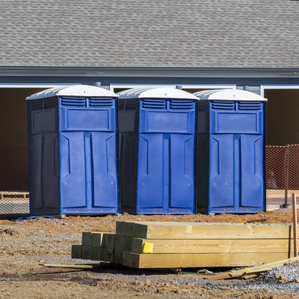 what is the cost difference between standard and deluxe porta potty rentals in San Joaquin CA